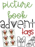 Christmas Picture Book Advent Tags