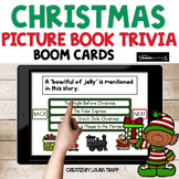 Christmas Picture Book Trivia BOOM Cards Digital Activities