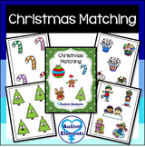 Christmas Picture Matching- Winter- Autism &  SPED Resourc