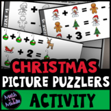Christmas Picture Puzzles Challenge for Middle School - Ma