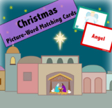 Christmas Picture-Word Matching Cards