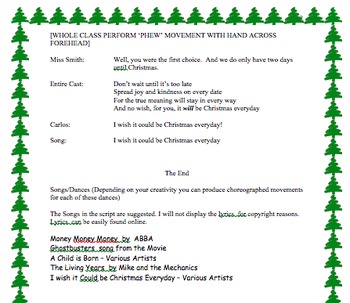 Christmas Play - Reader's Theatre Script by Quality Counts | TPT