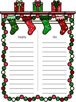Christmas Play Area - 44 Fun Printables by The Ginger Teacher