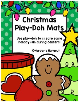 Christmas Play-Doh Mats