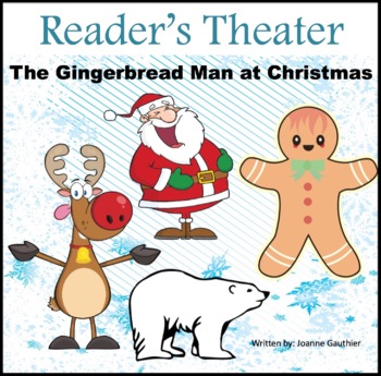 Preview of Christmas Play Reader's Theater: The Gingerbread Man