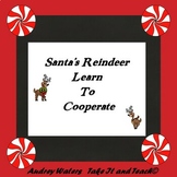 Christmas Play Santa's Reindeer Learn To Cooperate