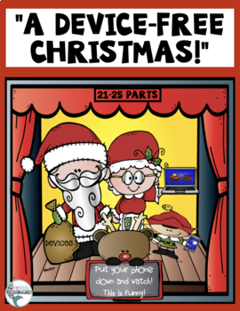 Preview of Christmas Play Script for Kids A Device-Free Christmas