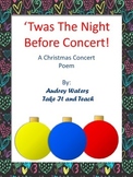 Christmas Play   The Night Before Concert