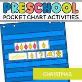 Christmas Pocket Chart Activities for Preschool and Kindergarten