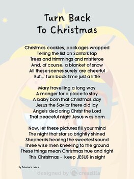 Preview of Christmas Poem