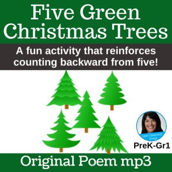 Preview of Christmas Poem & Activity | Counting | Numbers 1-5 | Poem mp3 Only