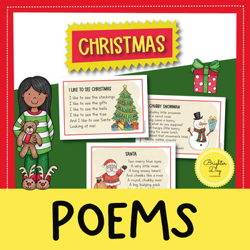 Christmas Poems for the English ESL/EFL class by Brighter Day Classroom