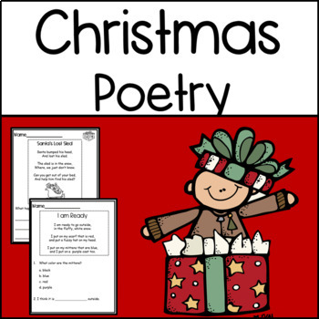 Christmas Poetry By Lessons For The Substitute 