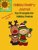 Christmas Poetry Journal Packet