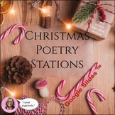 Christmas Poetry Stations High School and Middle School English