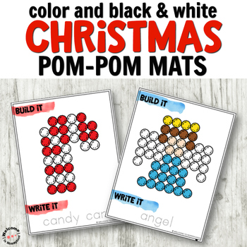 Christmas Pom Pom Mats