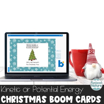 Preview of Christmas Potential and Kinetic Energy Boom Cards