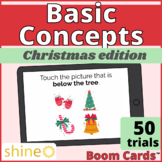 Christmas Prepositions, Winter Basic Spatial Concepts, Hol