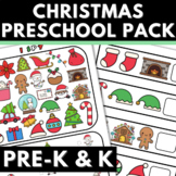 Christmas Preschool Activities and Worksheets w Games | Le
