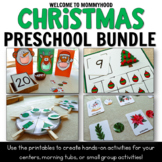 Christmas Preschool Bundle for Hands-on Activities