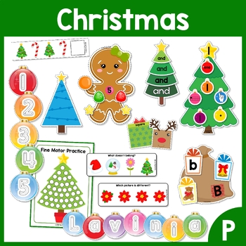 Christmas Preschool Centers Morning Tubs Bins By Lavinia Pop