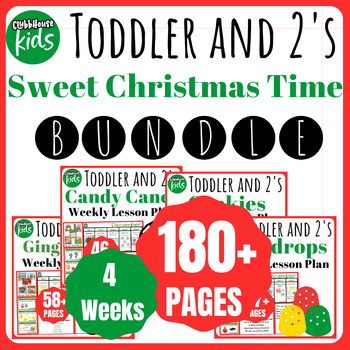 Preview of Christmas Preschool Theme | Lesson Plan Activities For Toddlers and Preschool