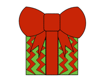 Preview of Christmas Present Holiday Math & Literacy Activities + Behavior Incentive Bundle