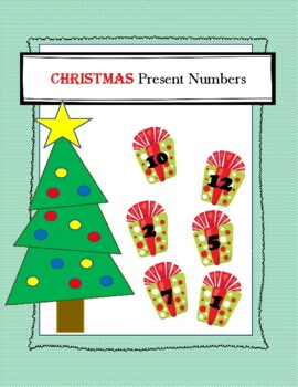 Preview of Christmas Present Numbers