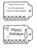 Christmas Present for Parents Coupon Booklet