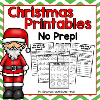 Preview of Christmas Worksheets