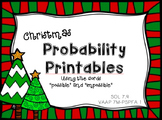 Christmas Probability Printables