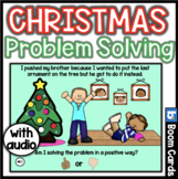 Christmas Problem Solving | Boom Cards | Social Emotional 