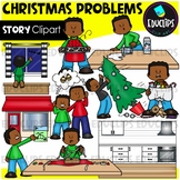 Christmas Problems - Short Story Clip Art Set {Educlips Clipart}