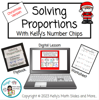 Preview of Christmas Proportional Relationships Activity - Digital and Printable