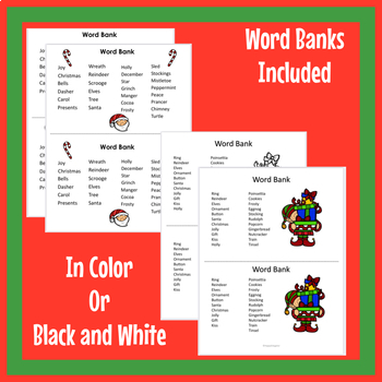 Christmas Crossword Puzzles - A Fun Holiday Activity by ...