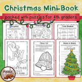 Christmas Puzzle Mini-Book for Fourth Graders