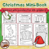Christmas Puzzle Mini-Book for Sixth Graders