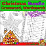 Christmas Puzzles Bundle – Christmas Crosswords, Christmas