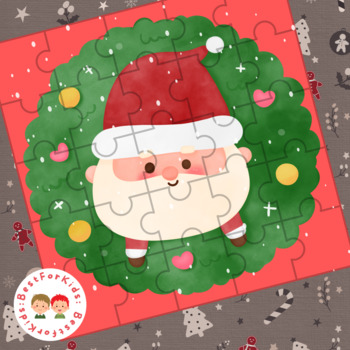 Preview of Christmas Puzzles for Early Finishers (Creativity building Activities)