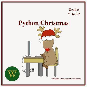 Preview of Christmas Python: Rudolph's Christmas Code