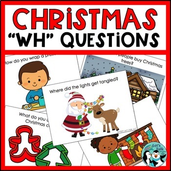 Preview of Christmas WH Questions