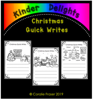 Preview of Christmas Quick Writes