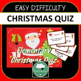 Christmas Quiz Powerpoint Show with Answers 5 Rounds Easy Level