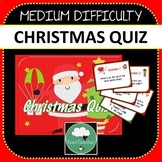 Christmas Quiz Powerpoint with Answers 5 Rounds Medium Level