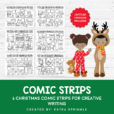 Christmas Comic Strips for Creative Writing