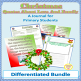 Christmas Quotes Journal About Love and Family for Primary