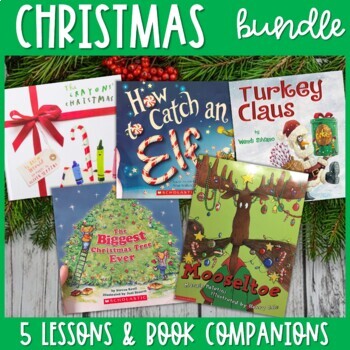 Preview of Christmas Read Aloud Lessons and Book Companion BUNDLE