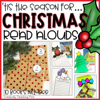 Preview of Christmas Read Aloud Literacy Activities