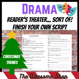 Christmas Reader's Theater One Page Scripts for Middle & H