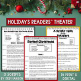 Christmas Readers' Theater Activity: 3 Holiday Scripts to 